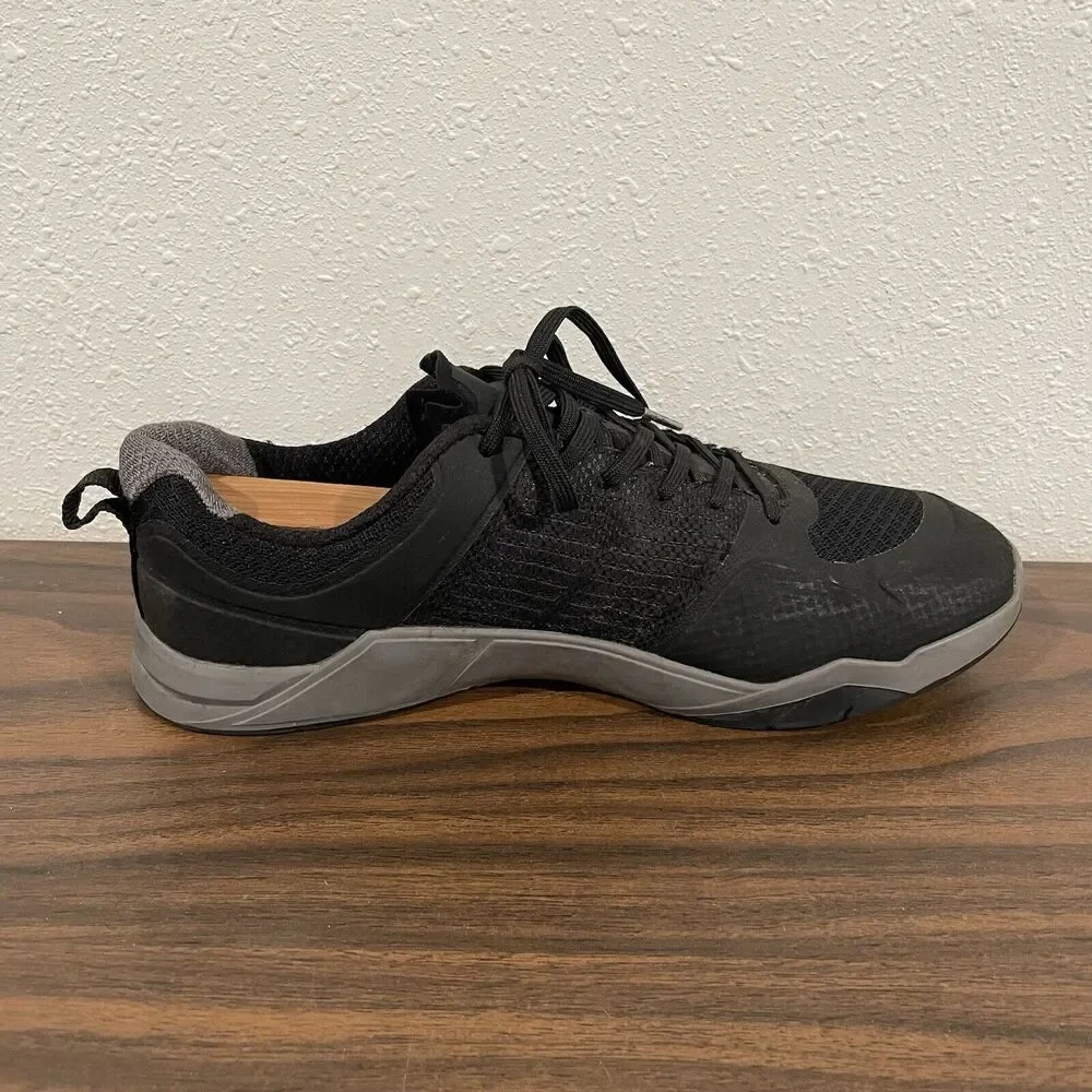 Hylete Circuit Cross Training Shoe Mens 8 Vibram Black Crossfit Athletic Sneaker
